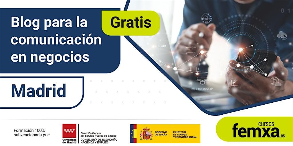 Curso online gratuito: Blog para la comunicaci\u00f3n en negocios