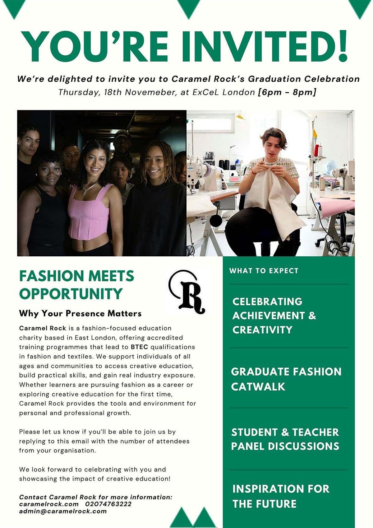 Caramel Rock Graduation