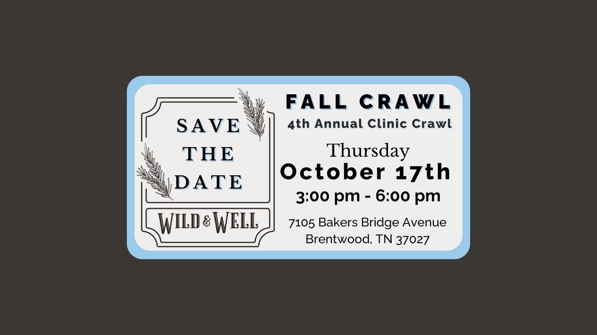 CLINIC CRAWL 4th Annual 