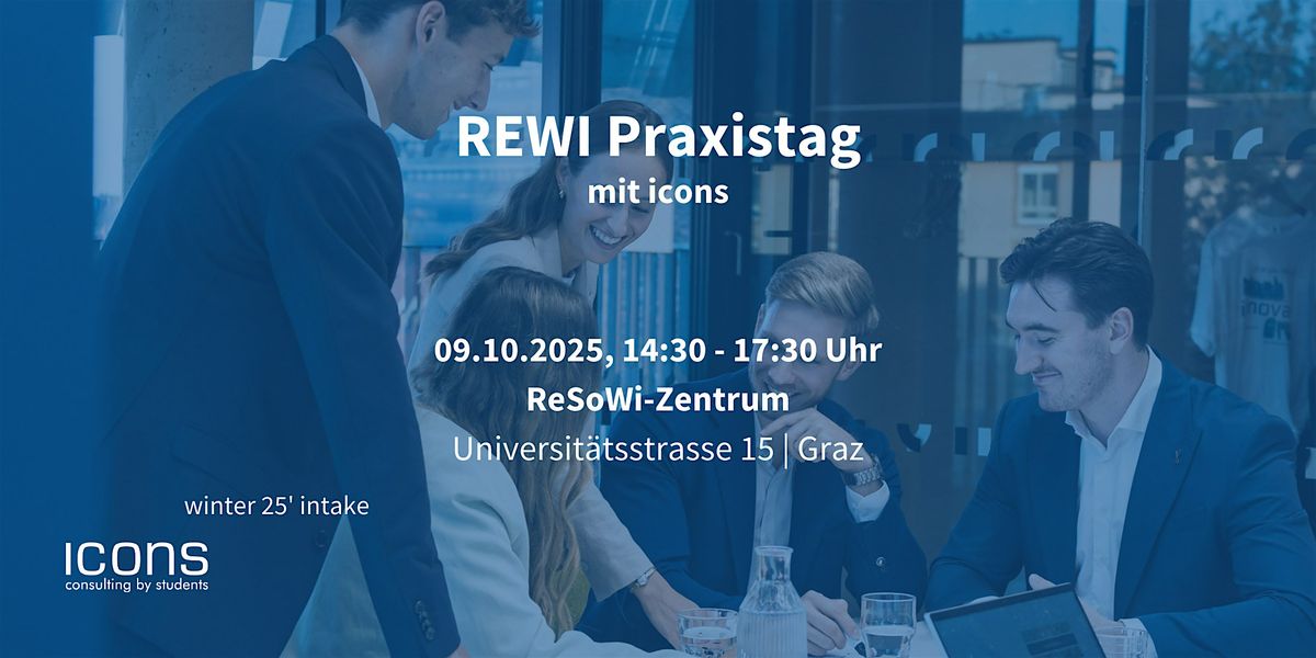 REWI Praxis Tag x icons