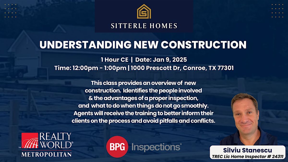 Understanding New Construction