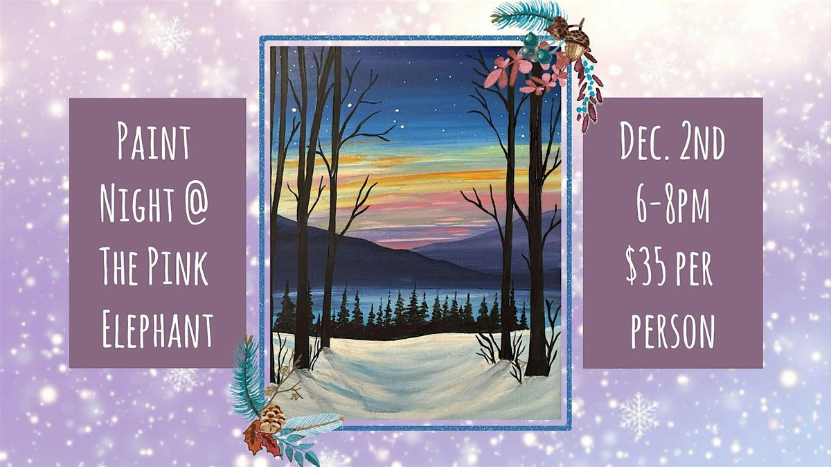 Paint Night at The Pink Elephant Tavern