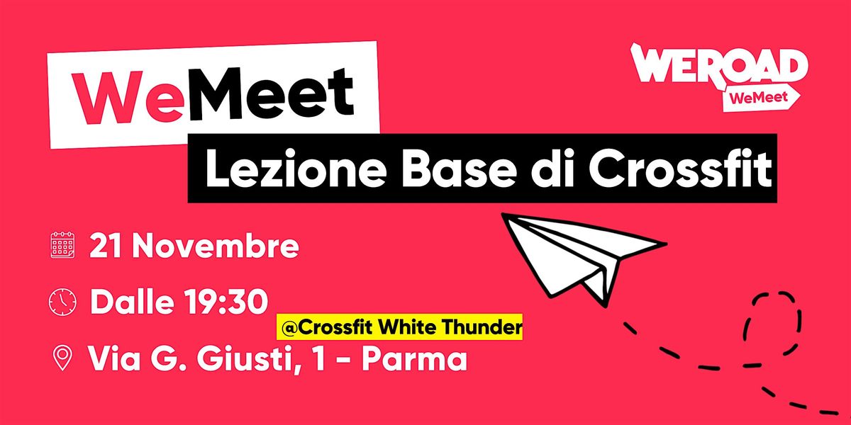 WeMeet | Lezione base di Crossfit