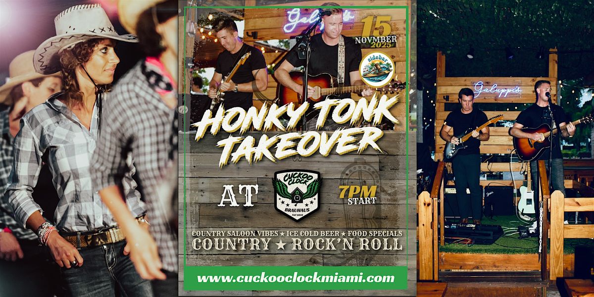 Honky Tonk Takeover At Cuckoo Clock Brauhaus