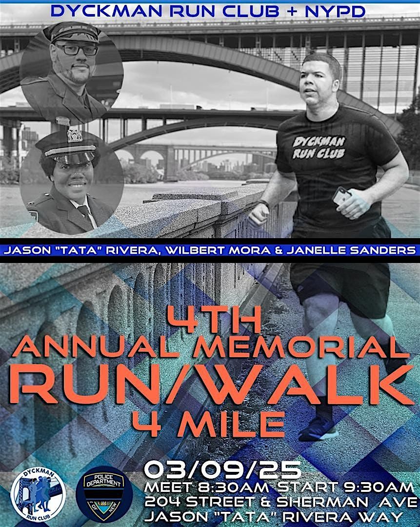 4th Annual  Memorial Run\/Walk 4 Mile