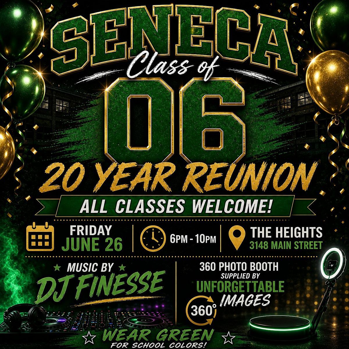 Seneca Class of 2006 20 year reunion