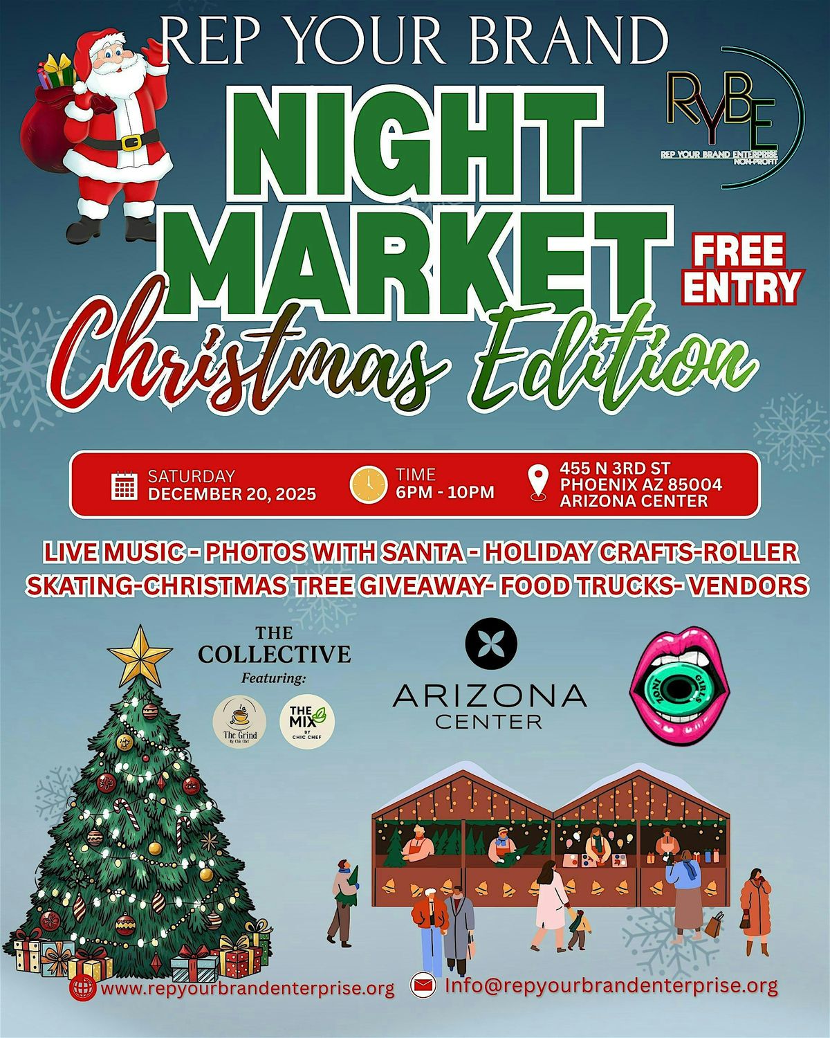 Rep Your Brand Night Market: Christmas Edition