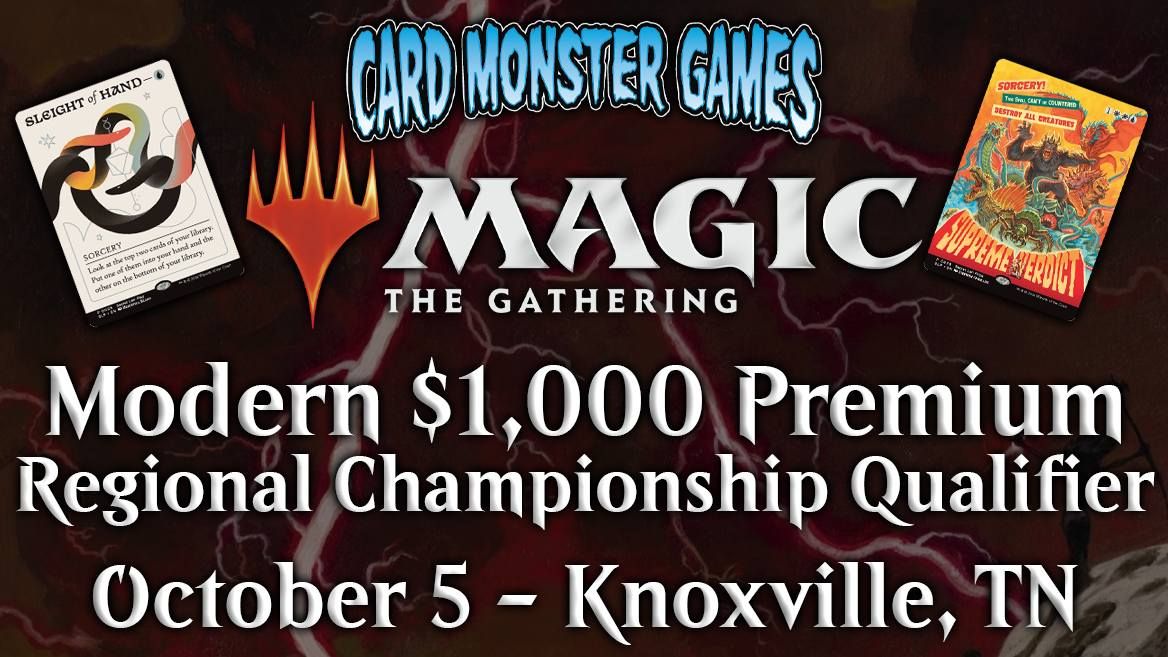 MTG: Modern $1,000 Premium Regional Championship Qualifier - October