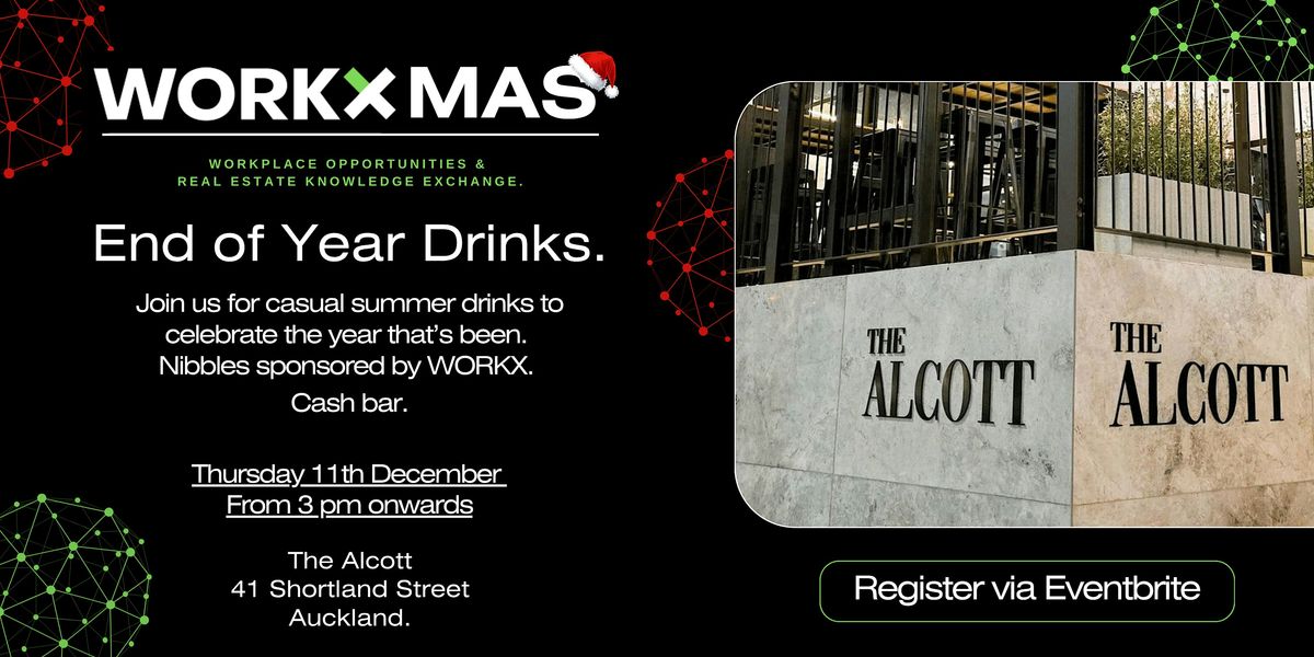 WORKXMAS  End of Year Drinks