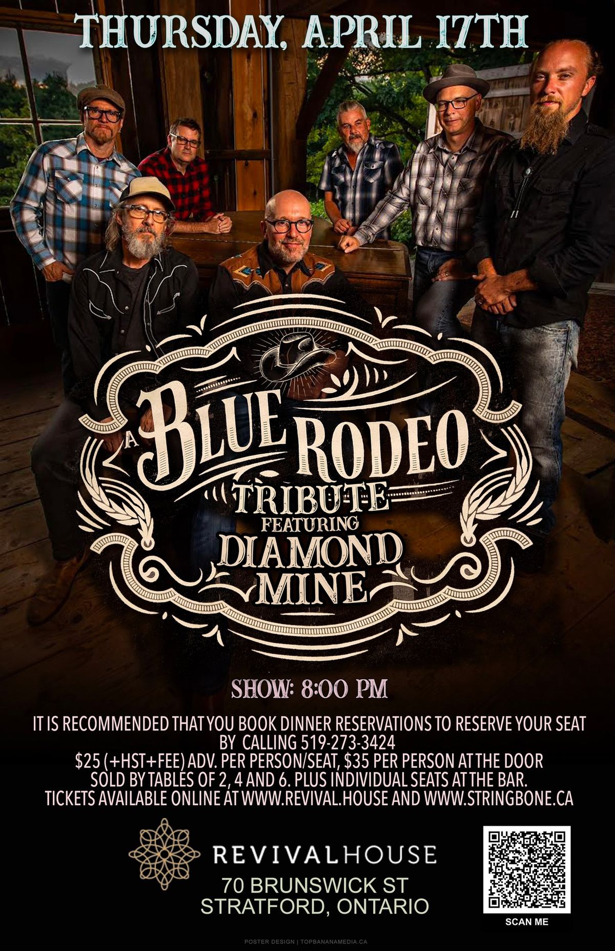 BLUE RODEO TRIBUTE Featuring Diamond Mine