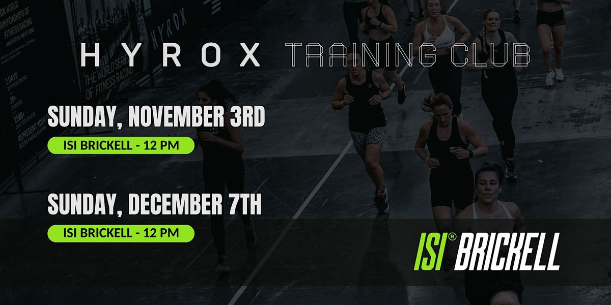 ISI Brickell Hyrox Training Club