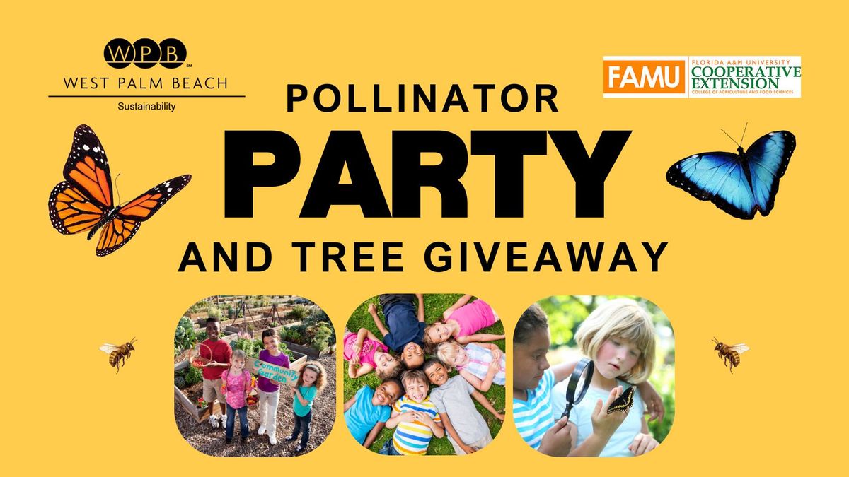 Pollinator Party and Tree Giveaway
