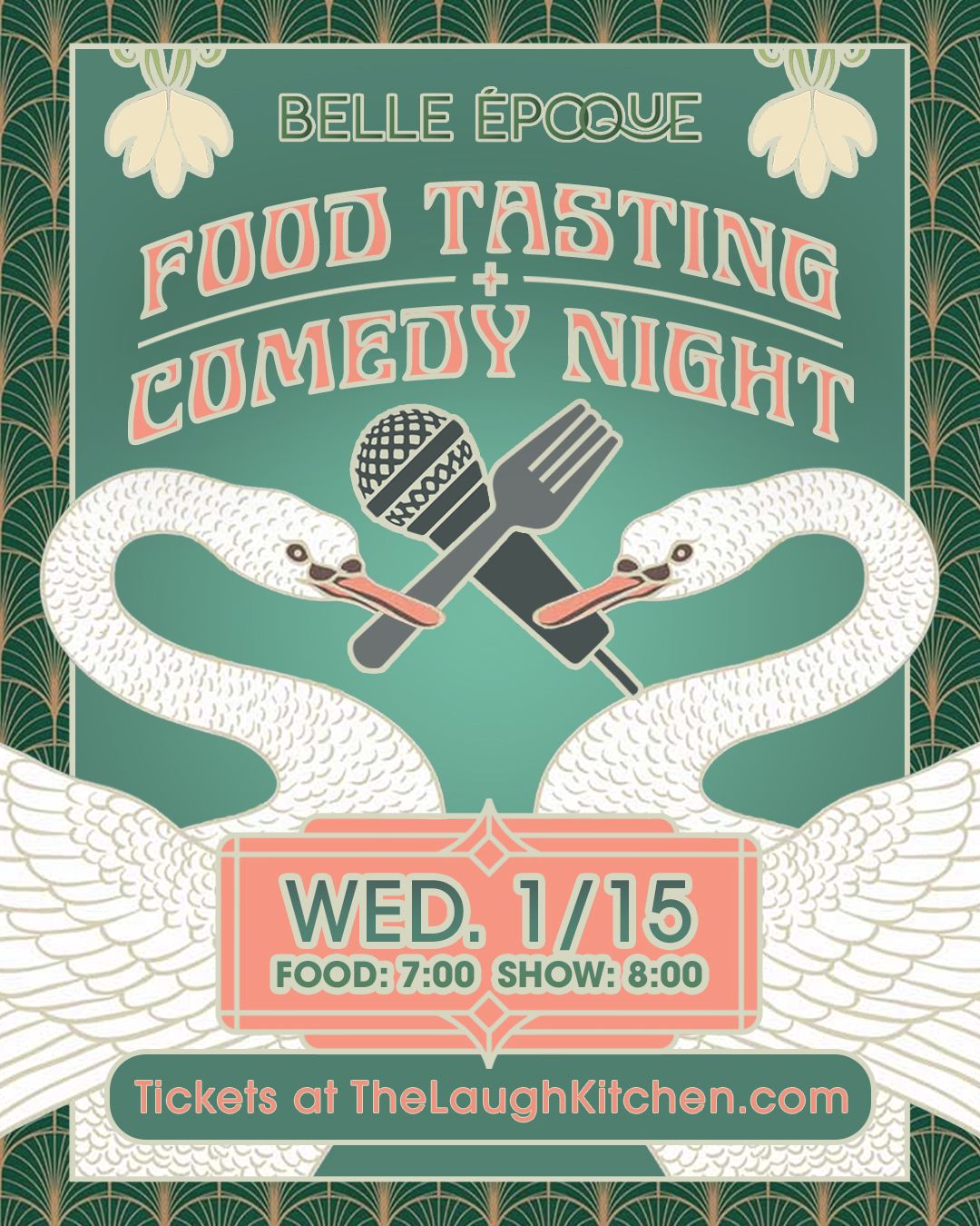 Cuisine Tasting + Standup Comedy 1\/15\/25