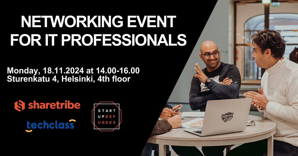 Networking event for IT professionals