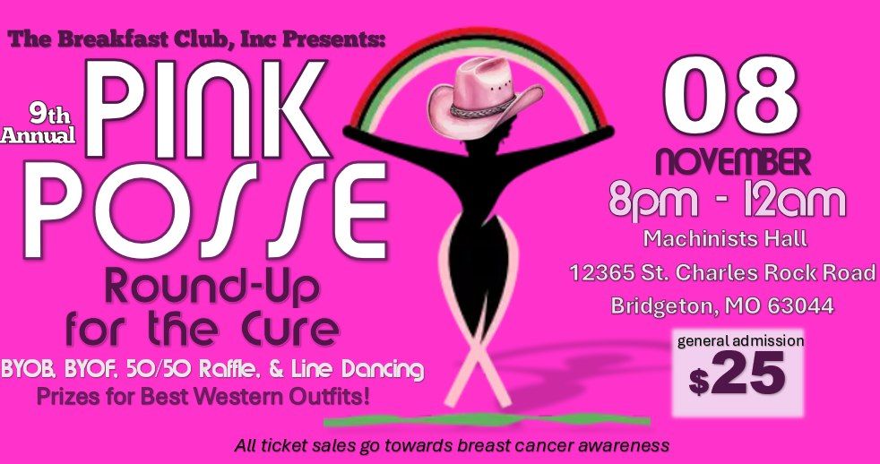 9th Annual Pink Posse Round-Up for the Cure