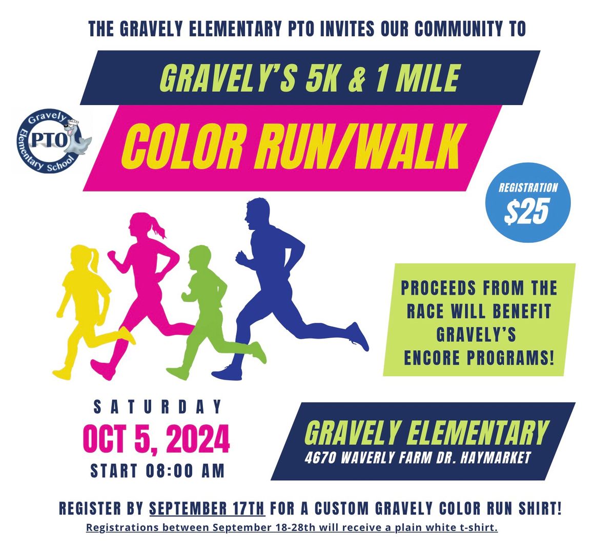 Gravely Color Run\/Walk