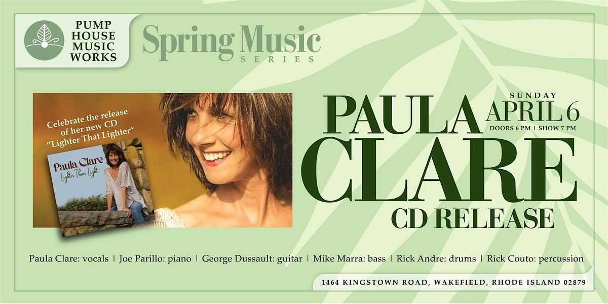 Paula Clare | CD Release Show!