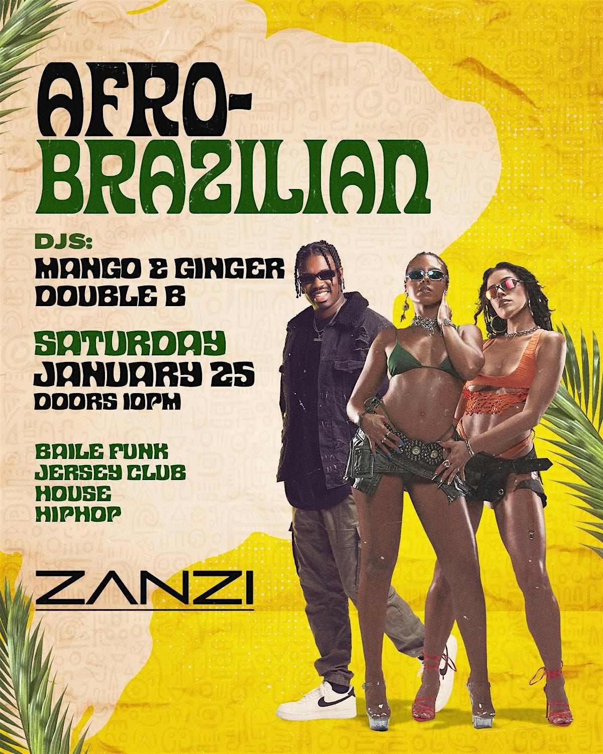 Afro-Brazilian w\/ Mango & Ginger + Double B 1\/25