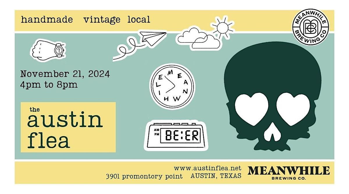 Austin Flea Happy Hour Mini Market at Meanwhile Brewing