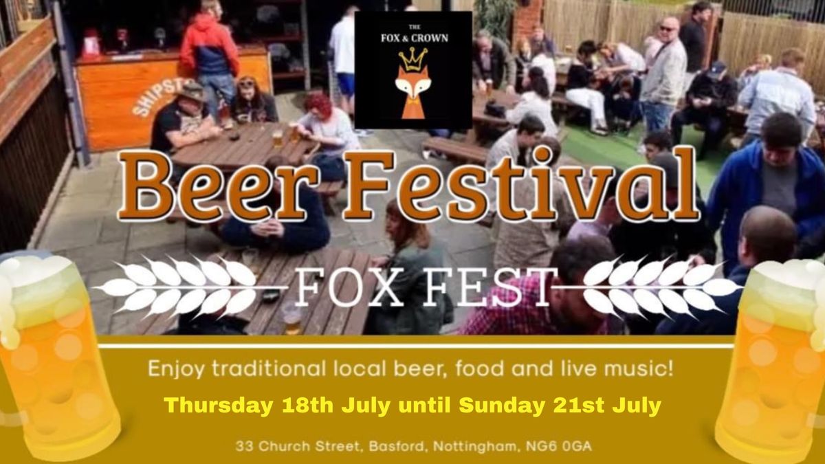 Fox Fest 2024 - Annual Beer Festival