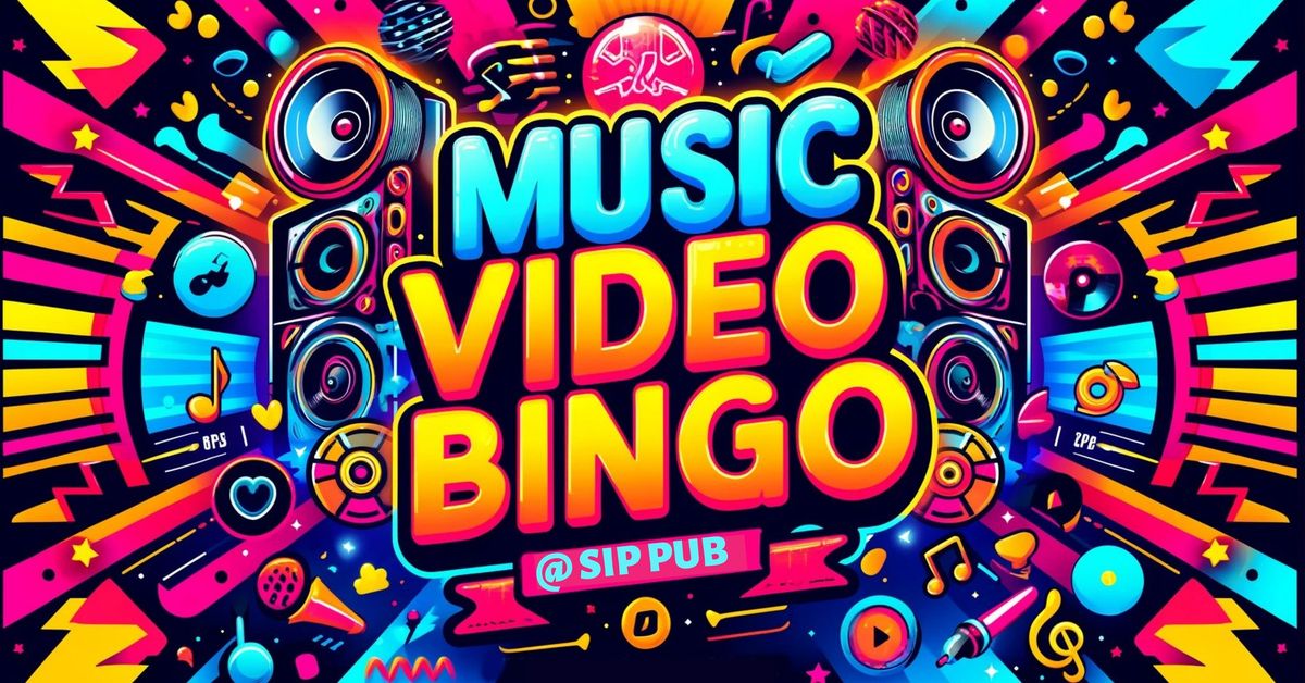 Music Video Bingo at SIP Pub