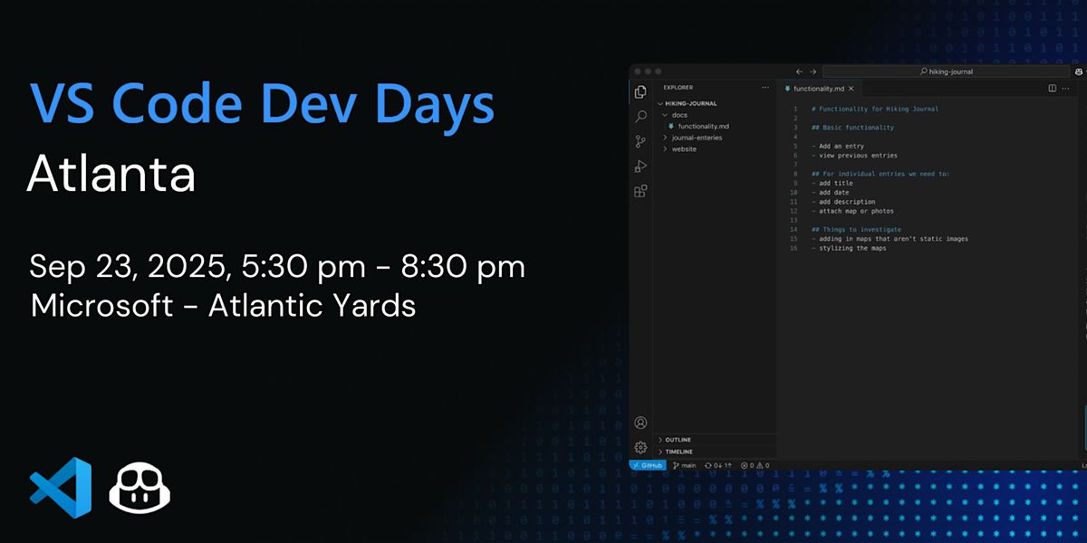 VS Code Dev Days | Atlanta