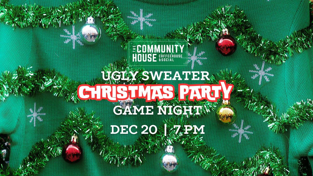 Game Night: Ugly Sweater Christmas Party