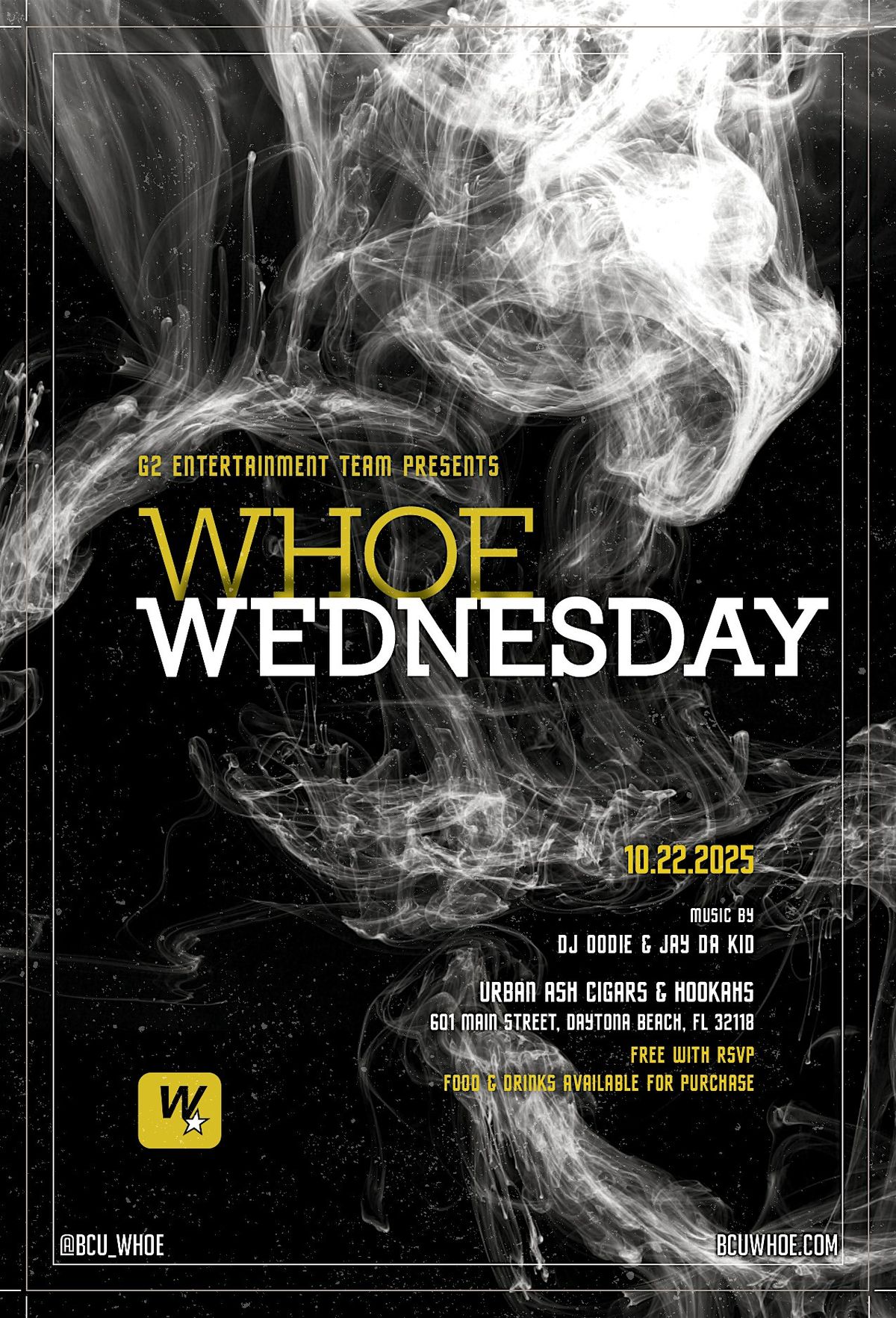 WHOE Wednesday (23+)