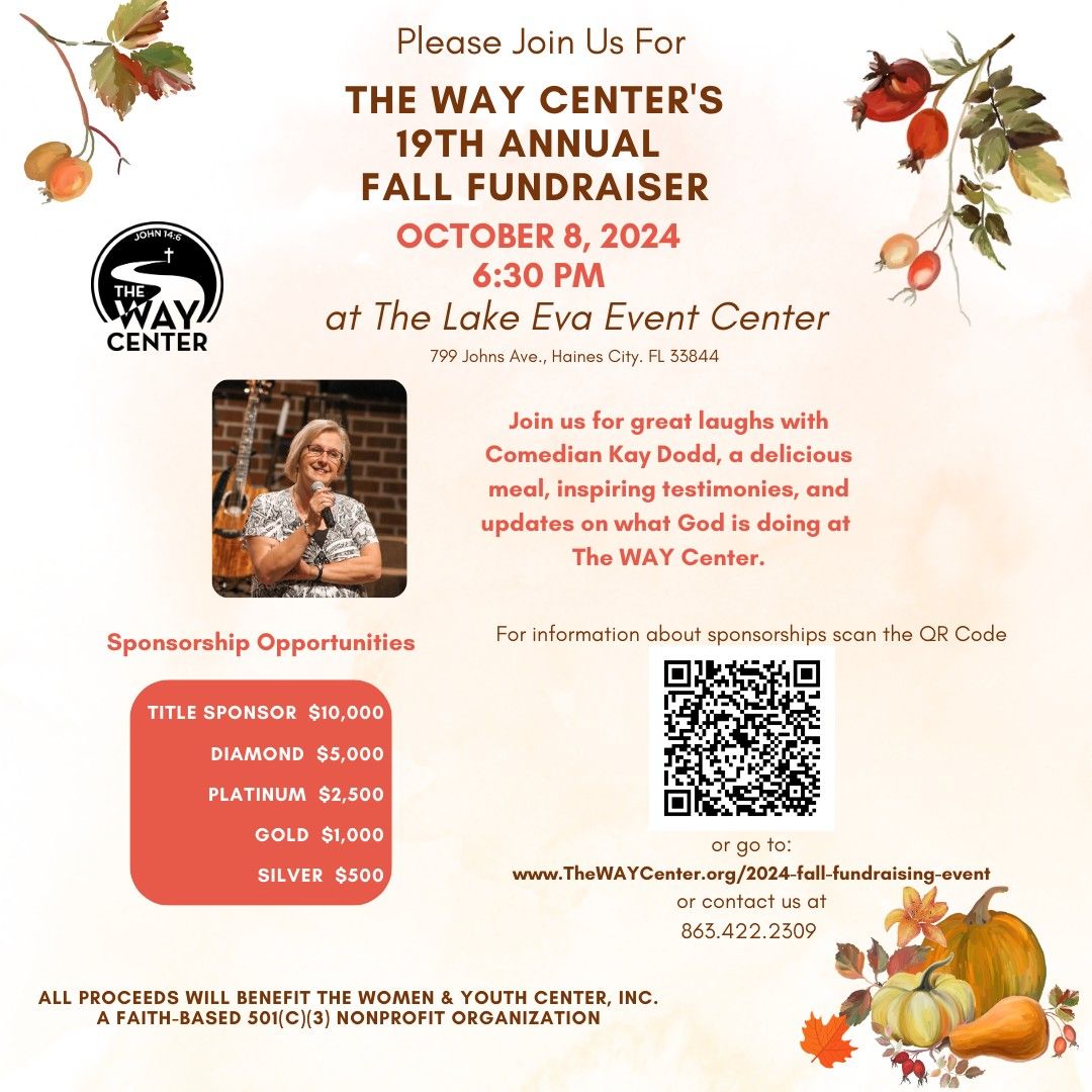 19th Annual Fall Fundraiser