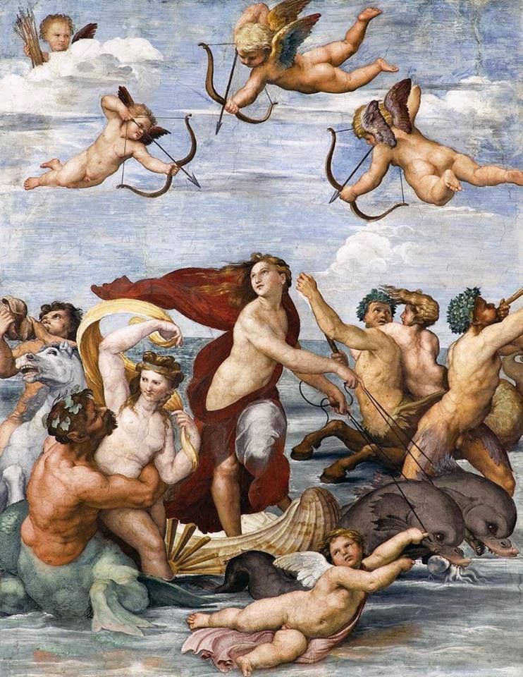 Raffaello, gli affreschi di Villa Farnesina