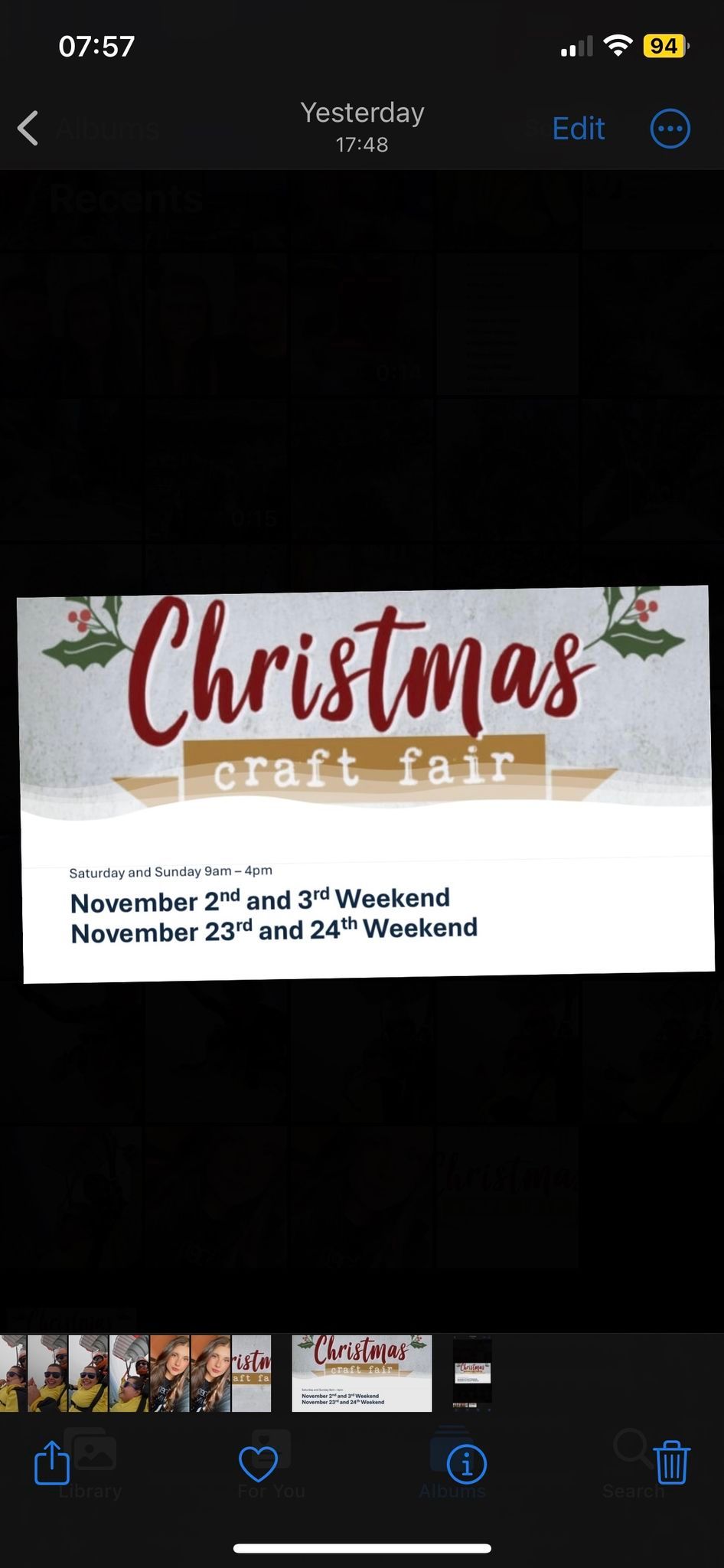 De Beers Christmas Craft Fair 2