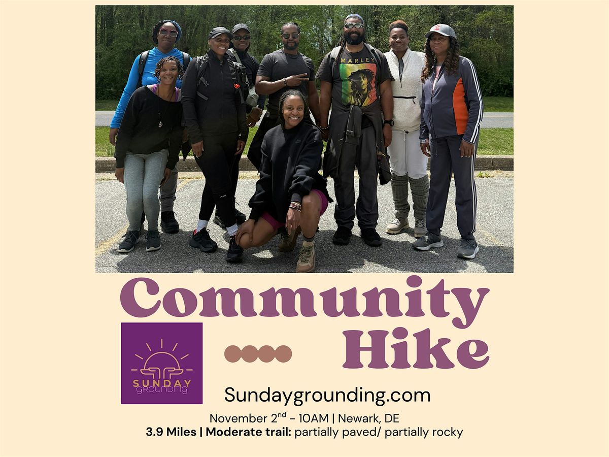 Sunday Grounding November FREE Community Hike