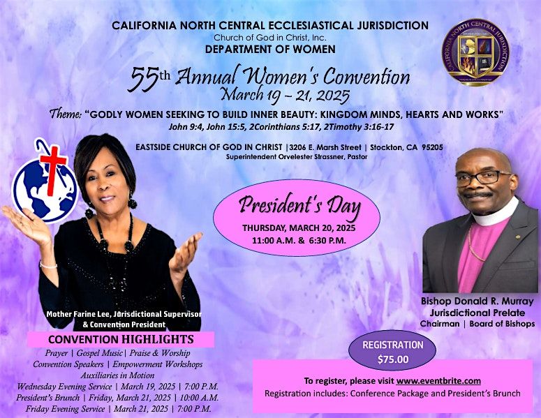 CNC Jurisdiction, Department of Women - 55th Annual Women's Convention