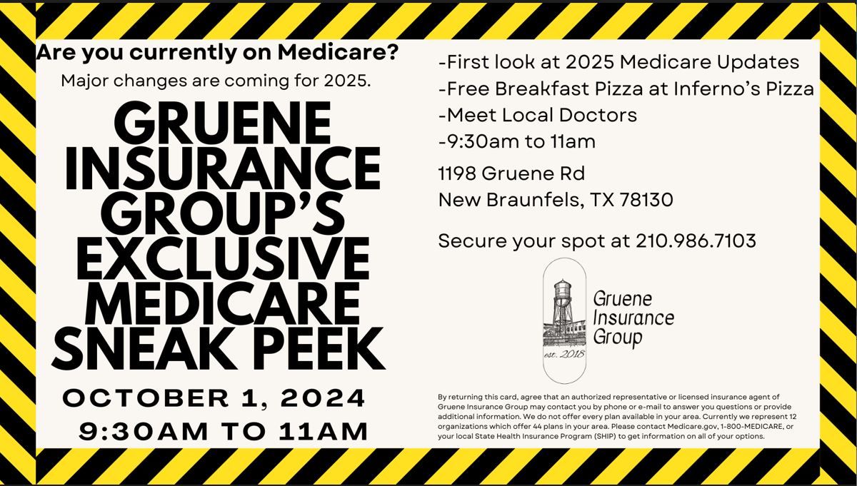 GIG Medicare Sneak Peek " Golden ticket" Event