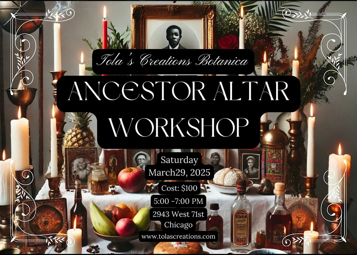 Ancestor altar workshop