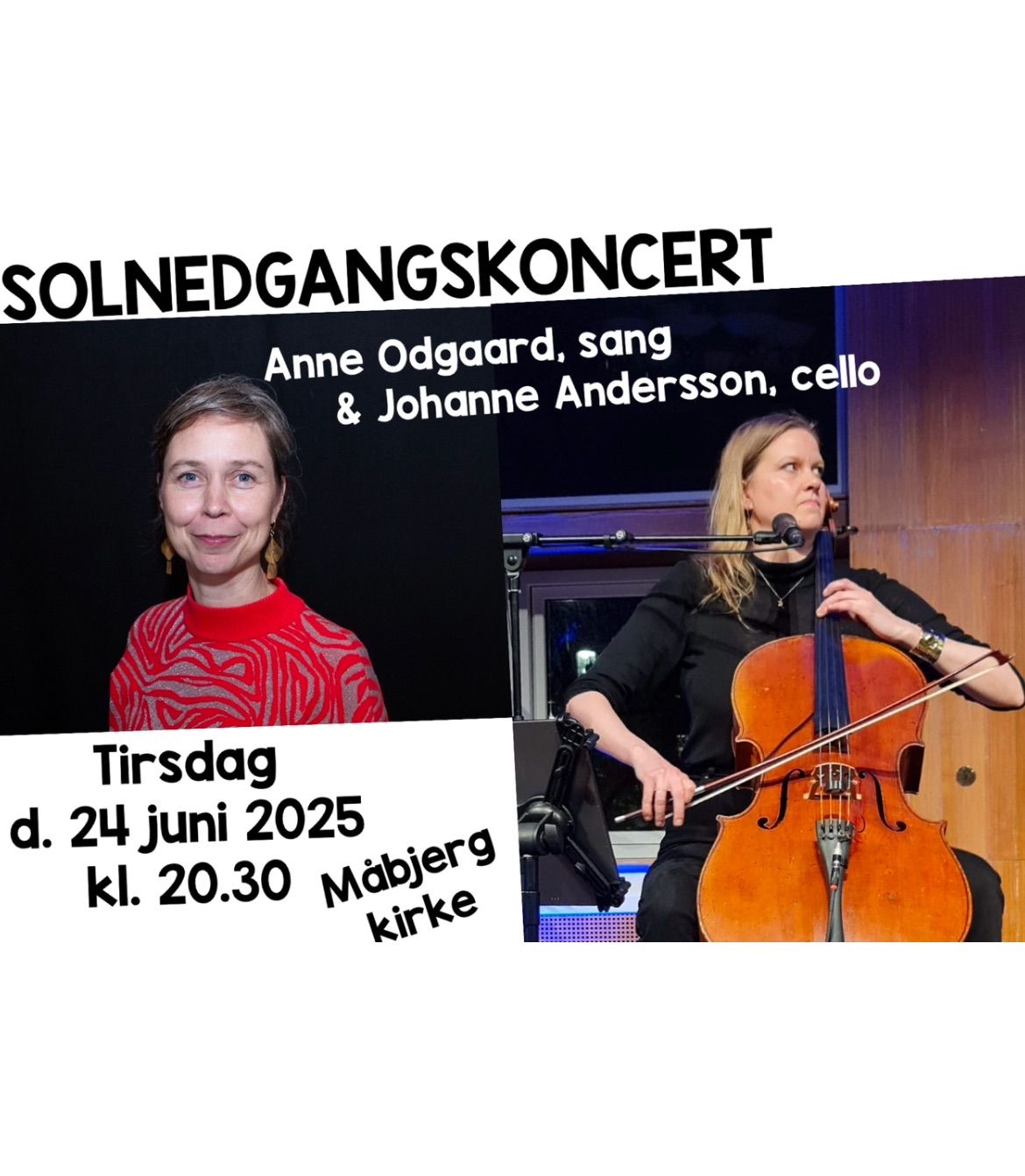 Solnedgangskoncert med Anne Odgaard & Johanne Andersson