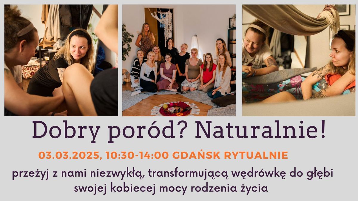 Warsztaty porodowe: Dobry por\u00f3d? NATURALNIE!