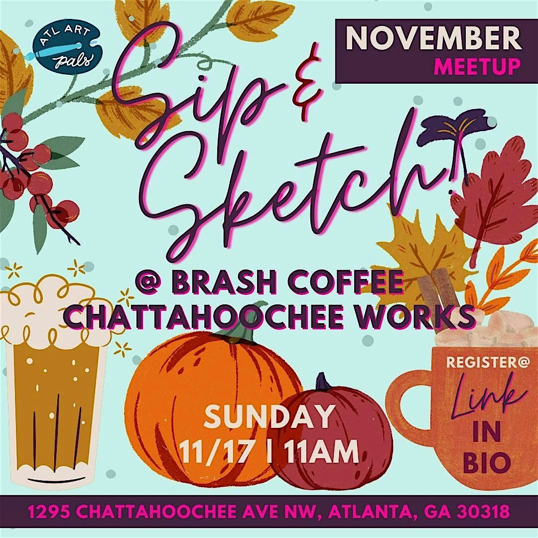 ATL Art Pals - Women's Meetup: Sip & Sketch