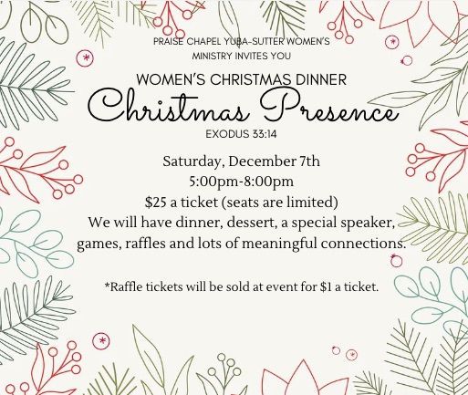 Annual Womens Christmas Dinner