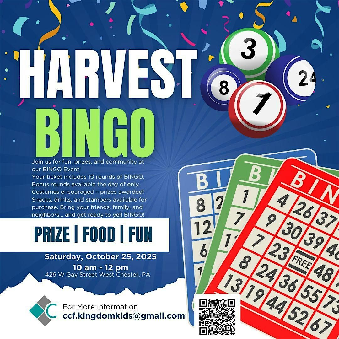 Harvest Bingo 2025