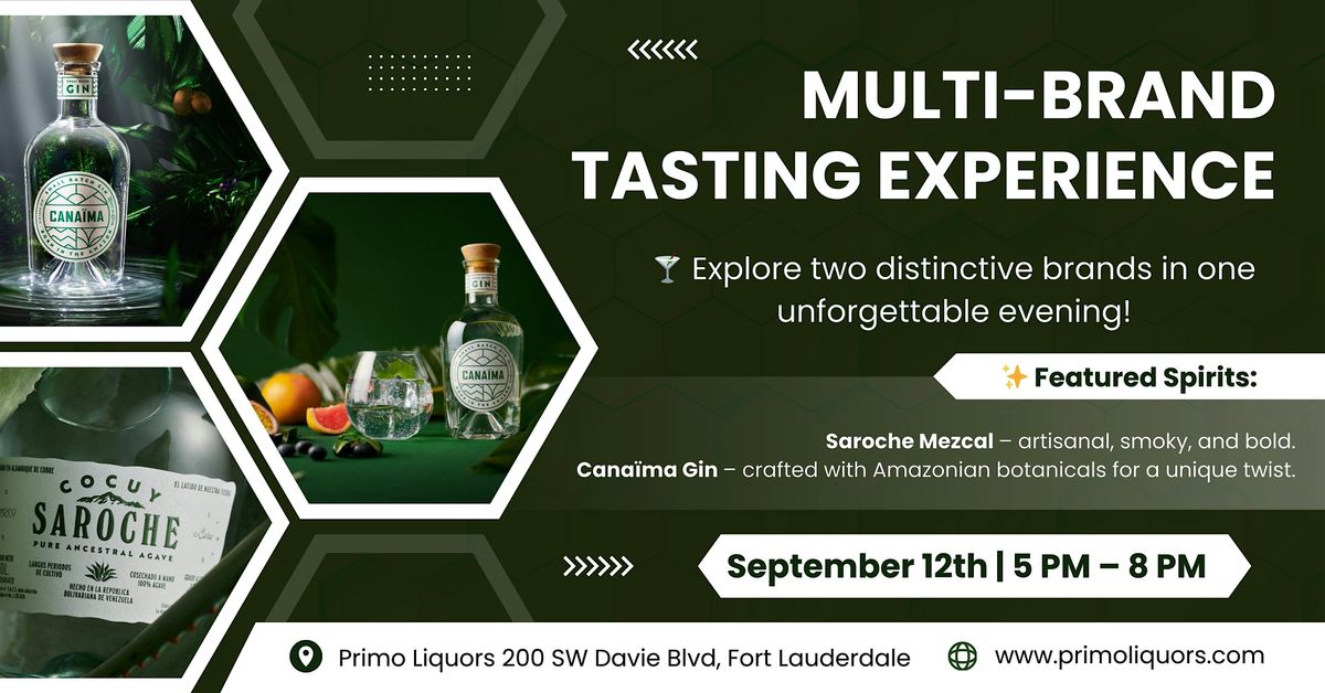 \u2728 Multi-Brand Tasting Experience \u2728