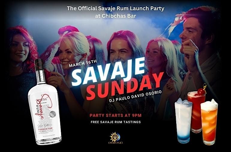 Savaje Sundays: The Official Savaje Rum Launch at Chibchas