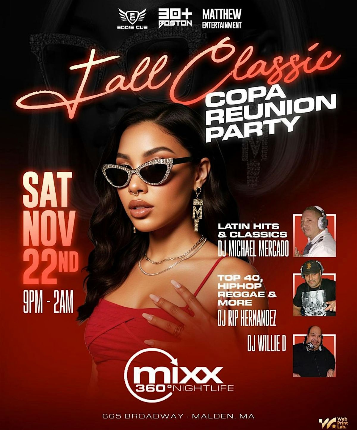 \u201cCOPA REUNION PARTY\u201d | FALL CLASSIC