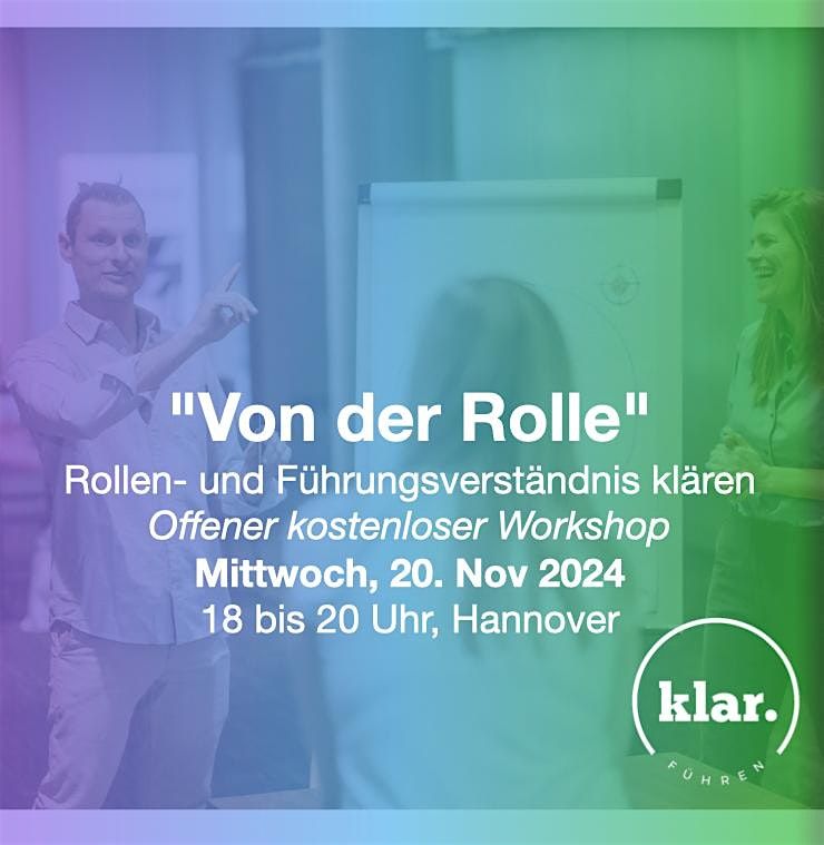 Von der Rolle - Offener kostenloser Workshop