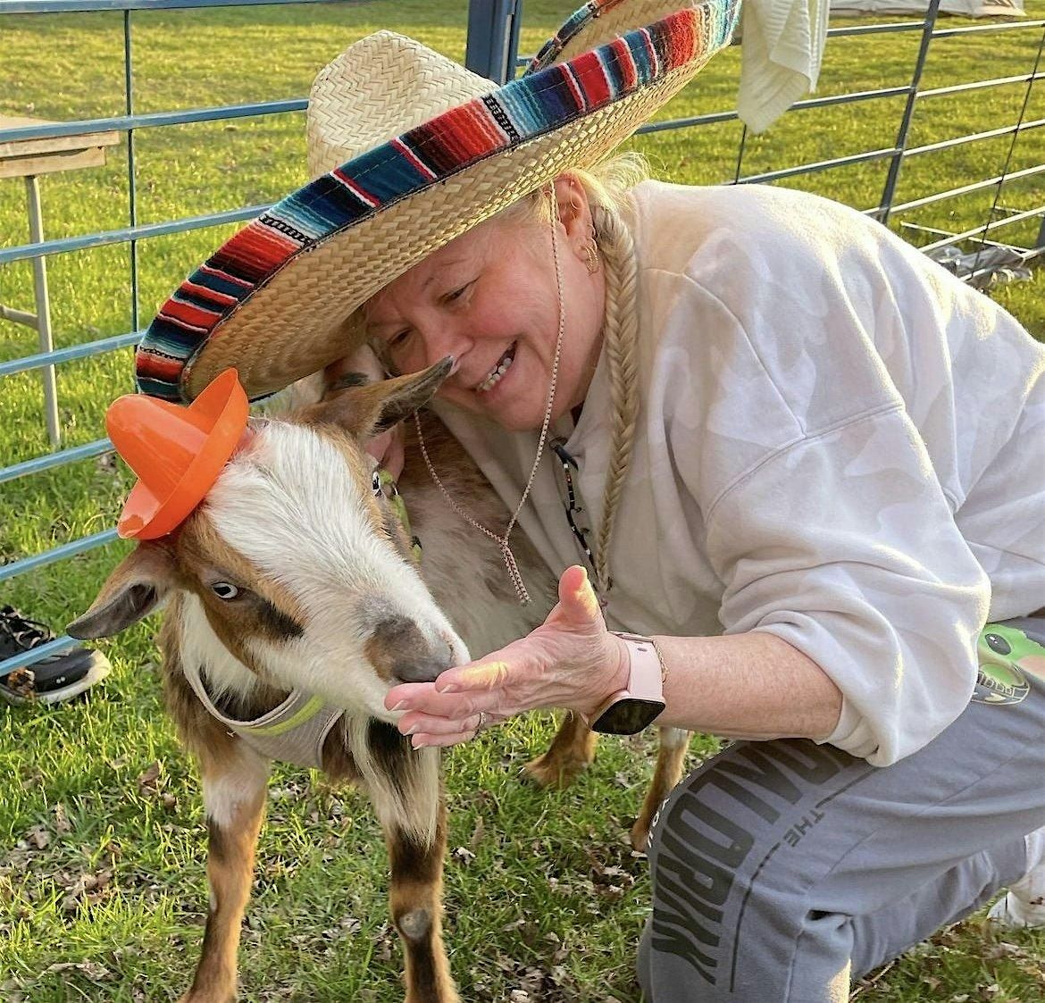 Cinco De Mayo Goat  Yoga & Margaritas