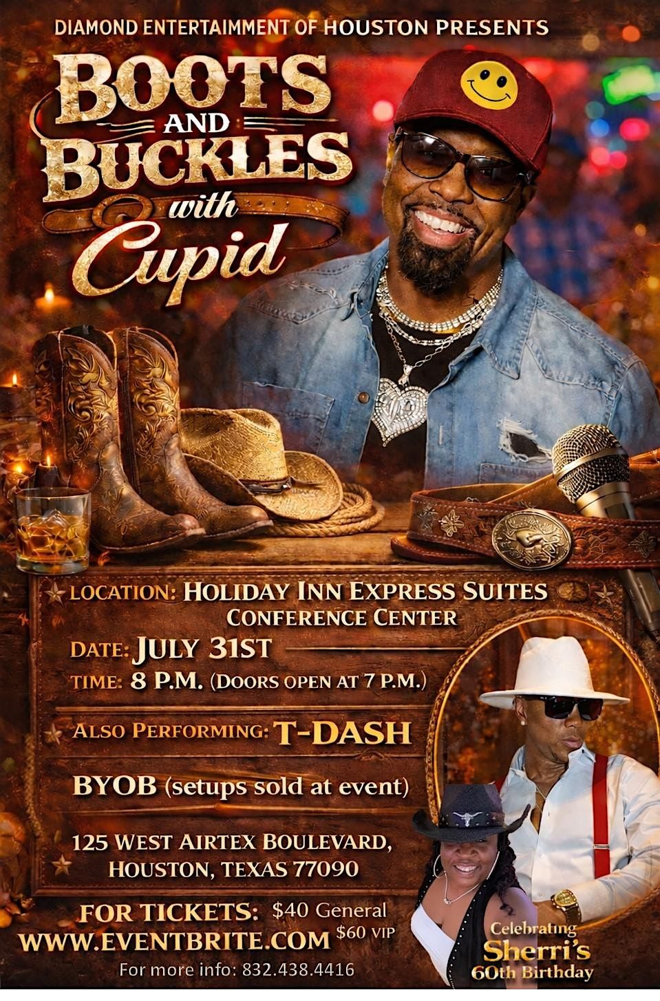 Boots & Buckles with CUPID, STEP RIDEAU, T-DASH and GROSSMAN