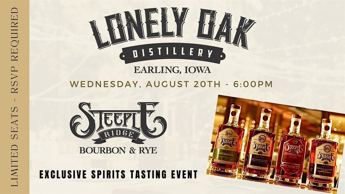 Spirits Tasting: Lonely Oak Distillery