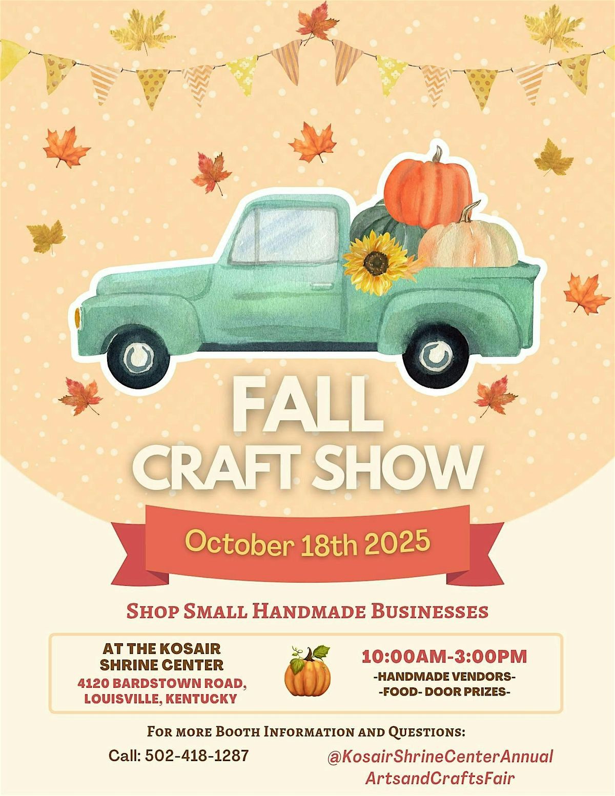 Kosair Shrine Center Fall Craft Show