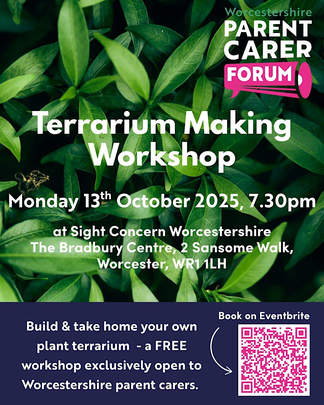 Worcester Terrarium Workshop