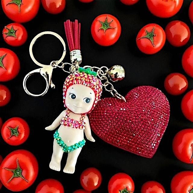 Sonny Angel Bedazzled Bag Charm craft workshop in Montgomery County, Md.